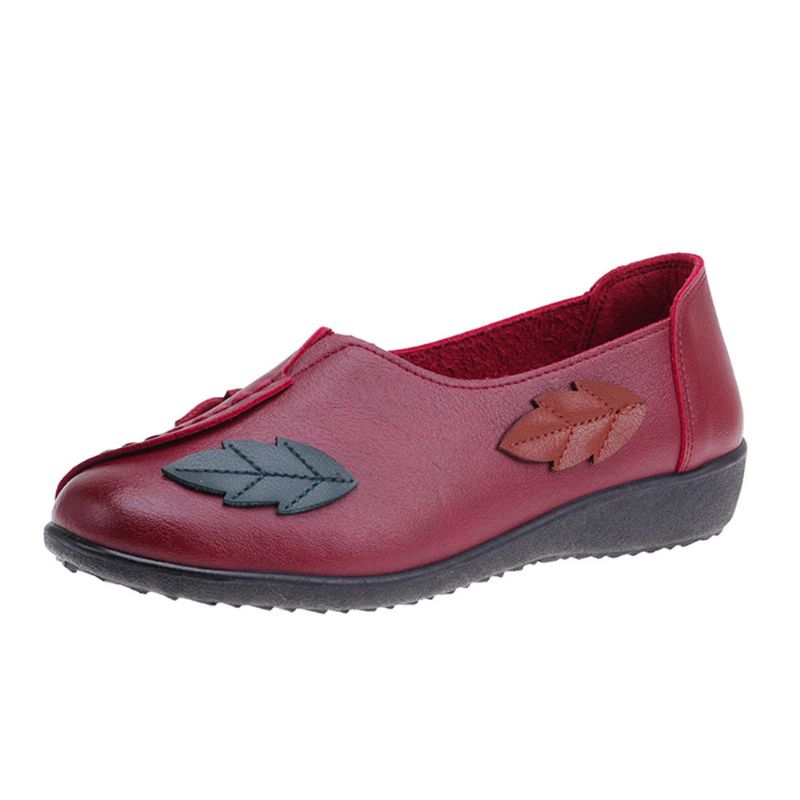 Mocasines De Mujer Soft Comfy Flower Flats