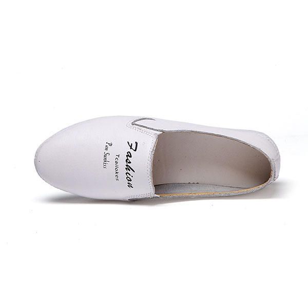 Mujeres Casual Slip On Flat Mocasines Pisos De Suela Suave Zapatos De Conducción Perezosa