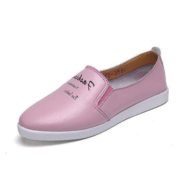 Mujeres Casual Slip On Flat Mocasines Pisos De Suela Suave Zapatos De Conducción Perezosa