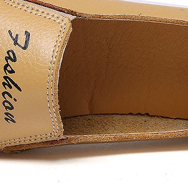 Mujeres Casual Slip On Flat Mocasines Pisos De Suela Suave Zapatos De Conducción Perezosa