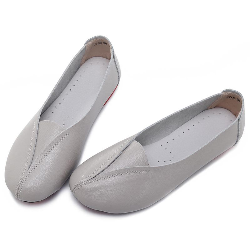 Mujeres Casual Slip On Lazy Flats Mocasines