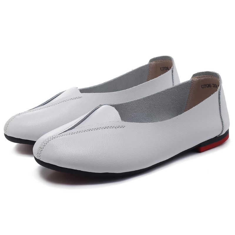 Mujeres Casual Slip On Lazy Flats Mocasines