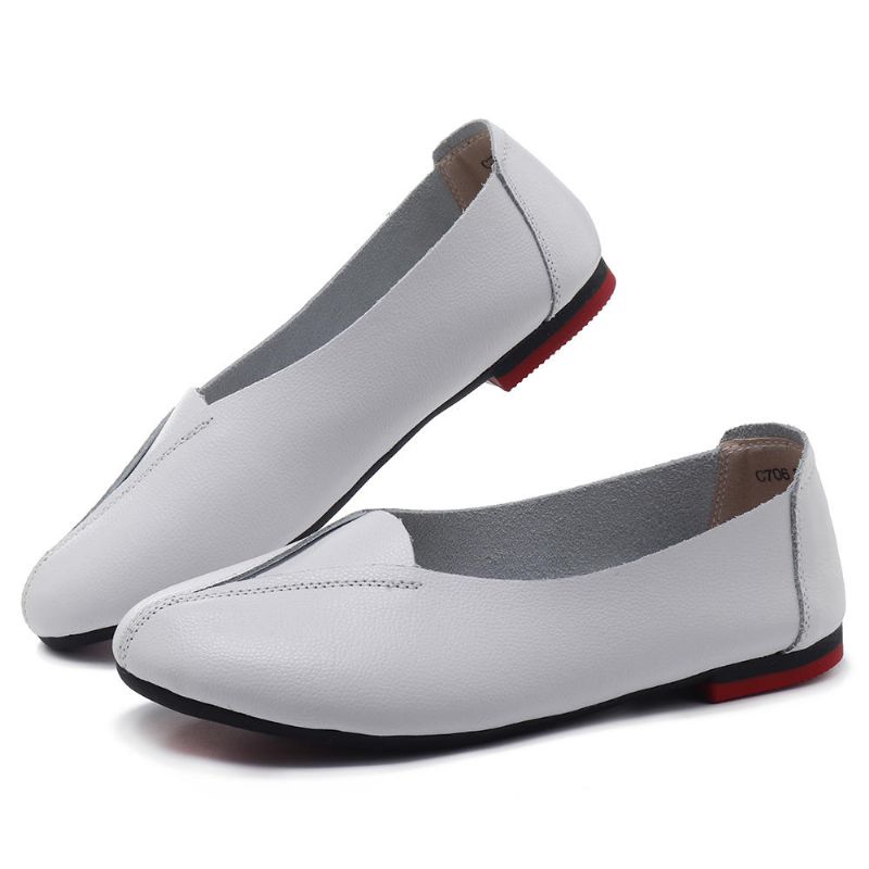 Mujeres Casual Slip On Lazy Flats Mocasines