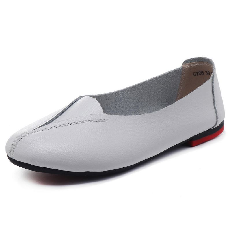 Mujeres Casual Slip On Lazy Flats Mocasines