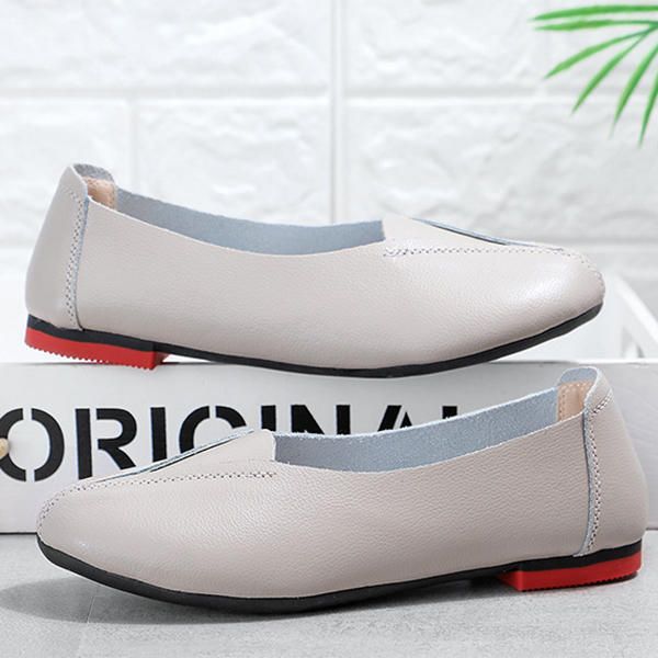 Mujeres Casual Slip On Lazy Flats Mocasines