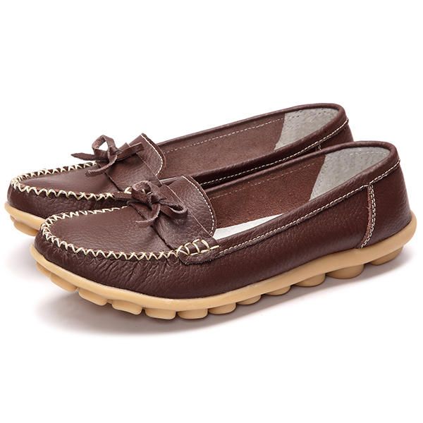 Slip On Casual Mujer Outdoor Round Toe Flat Mocasines Zapatos