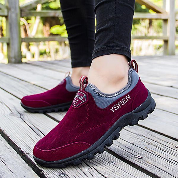 Zapatillas De Deporte Planas Suaves Y Transpirables Informales Al Aire Libre Para Mujer