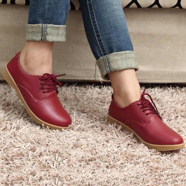 Zapatos De Algodón De Felpa Para Mujer De Invierno Mocasines Planos De Cuero Para Exteriores Informales Cálidos