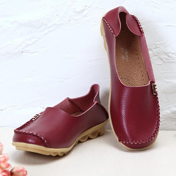 Zapatos Planos De Mujer Mocasines Casuales Cómodos Para Exteriores