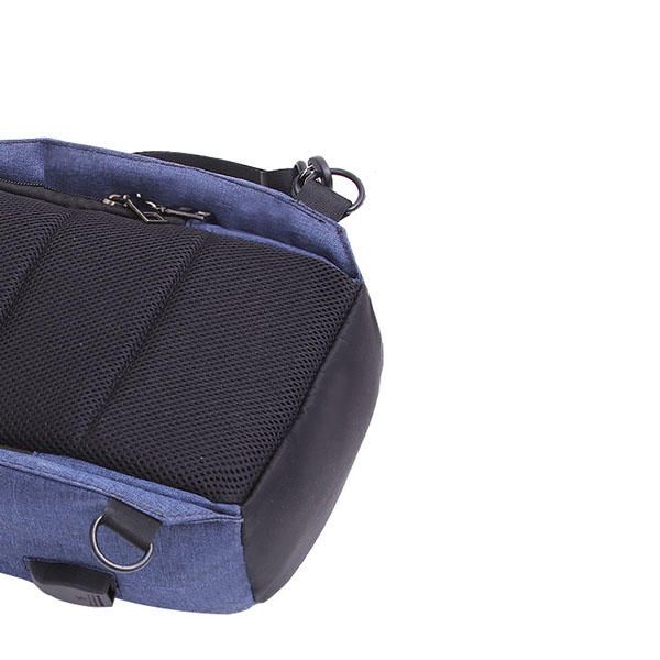 Bolsa De Bandolera Con Función De Carga Usb Externa Para Hombres Repelente Al Agua Antirrobo Para Ipad De 9.7 Pulgada