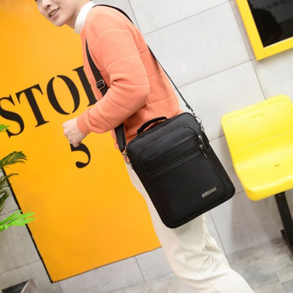 Bolsa De Gran Capacidad Impermeable Informal Al Aire Libre De Nailon Para Hombres