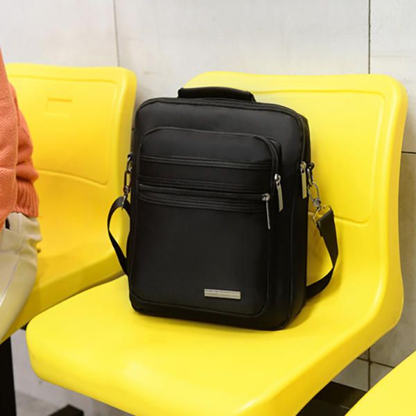 Bolsa De Gran Capacidad Impermeable Informal Al Aire Libre De Nailon Para Hombres