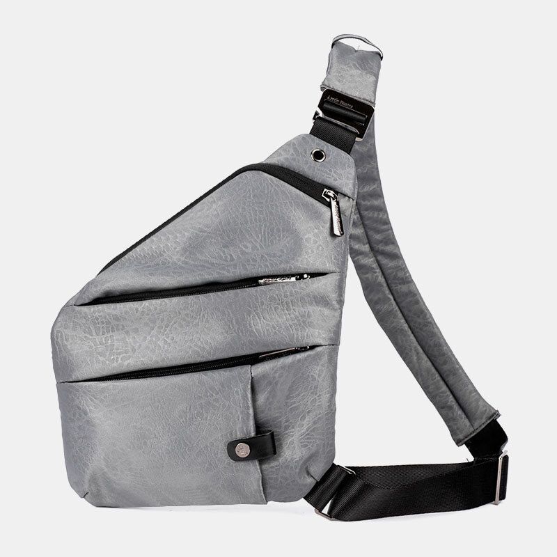 Bolsa De Pecho Antirrobo Oculta Para Hombres Bolsa Fresca Informal De Moda Para Viajes Al Aire Libre