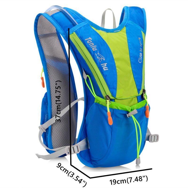 Bolsas De Nailon Para Exteriores Mochila De Senderismo Chaleco Mochila De Ciclismo Para Correr Impermeable Para Bolsa De Agua De 2l Para Hombres