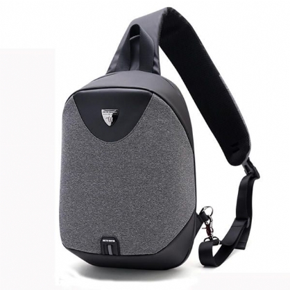 Bolso Bandolera Antirrobo De Poliéster Para Hombre Bolso De Pecho De Negocios