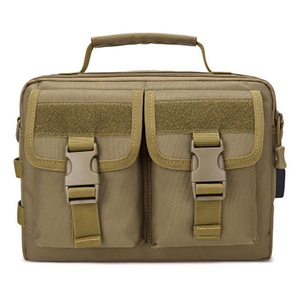 Bolso Bandolera Casual De Camuflaje Táctico De Lona Nueva Para Hombre