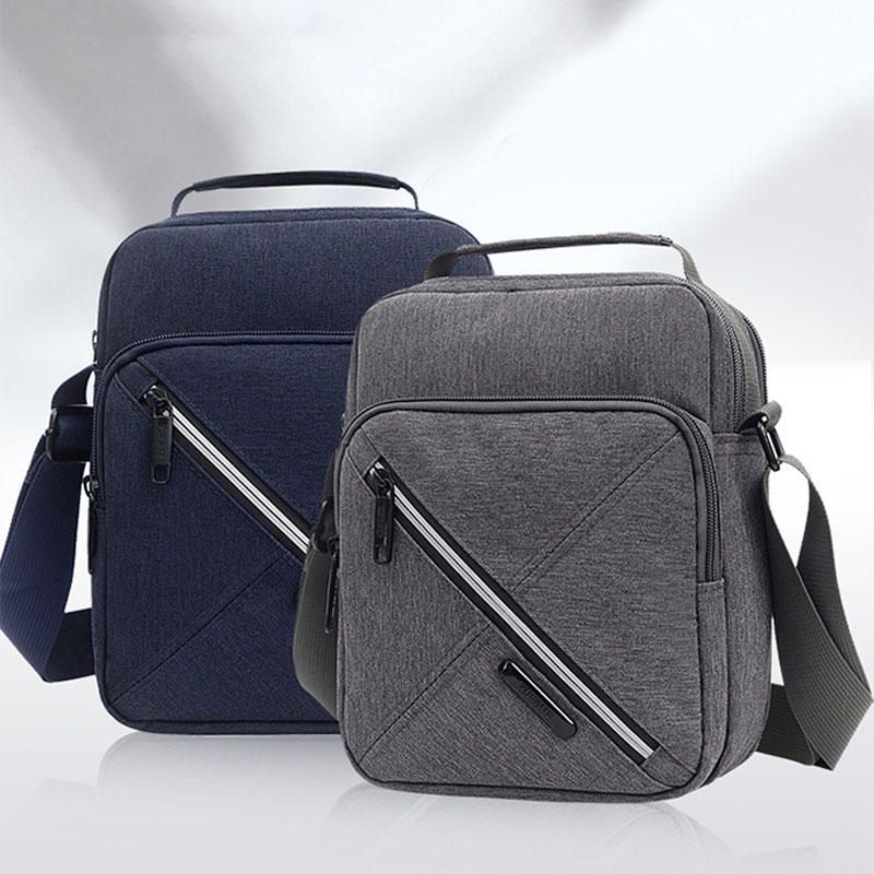 Bolso Bandolera Casual De Nailon Impermeable Para Hombre