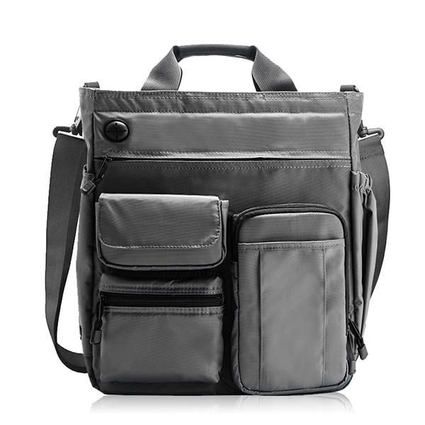 Bolso Bandolera De Gran Capacidad De Nailon Para Hombre Bolso Multifuncional Para Portátil De Negocios Con Tableta