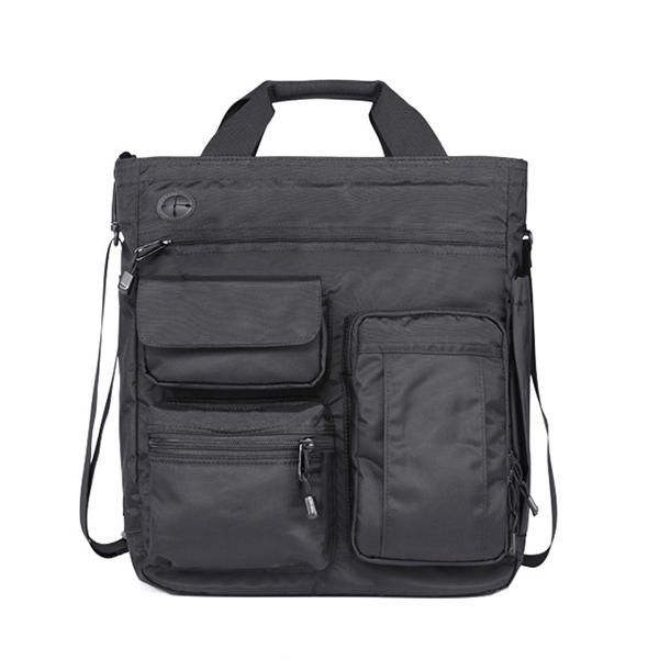 Bolso Bandolera De Gran Capacidad De Nailon Para Hombre Bolso Multifuncional Para Portátil De Negocios Con Tableta