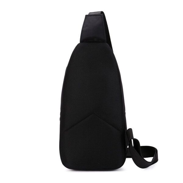 Bolso Bandolera Informal Impermeable De Fibra De Poliéster Para Hombre Bolso De Pecho Al Aire Libre