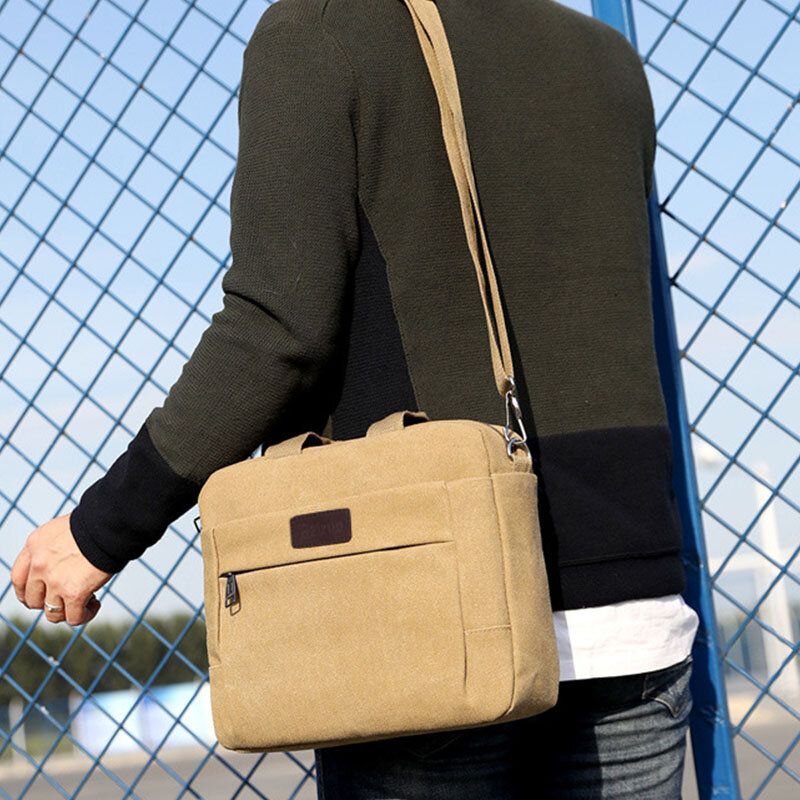 Bolso Bandolera De Lona Para Hombre Bolso Bandolera Bolso De Negocios