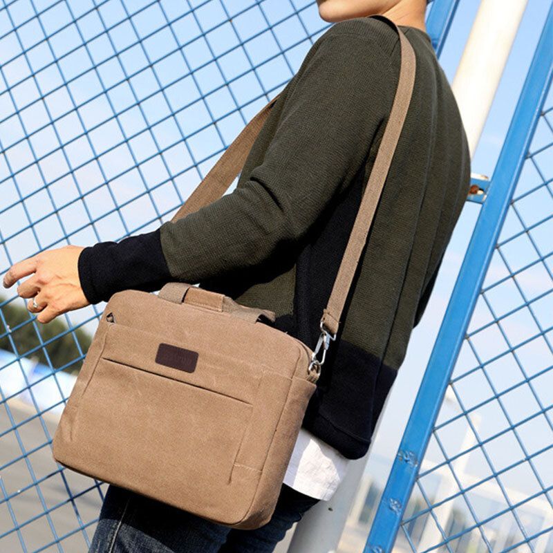 Bolso Bandolera De Lona Para Hombre Bolso Bandolera Bolso De Negocios