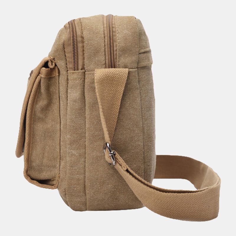 Bolso Bandolera De Lona Para Hombre Bolso Bandolera Bolso De Viaje Para Exteriores