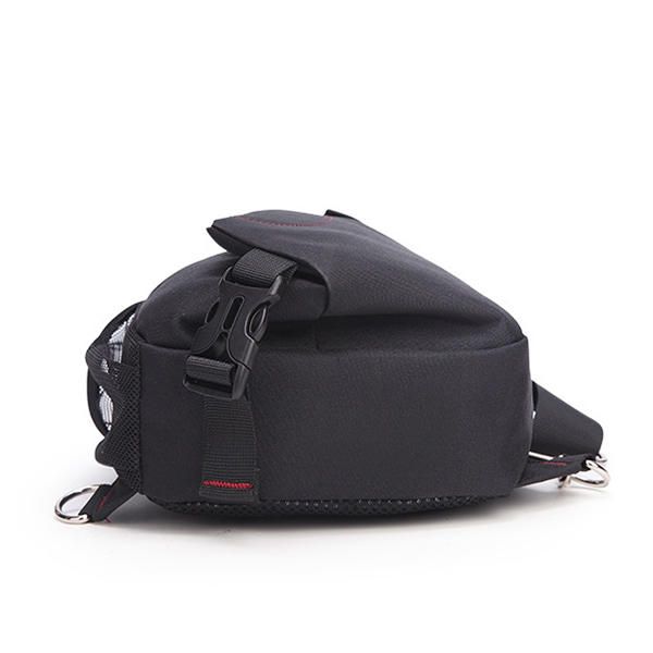 Bolso Bandolera Multifuncional Para Deportes Al Aire Libre De Lona Para Hombre