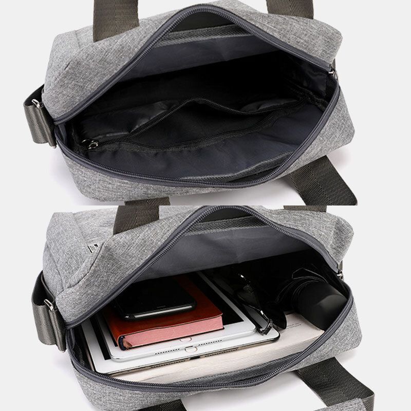 Bolso Bandolera De Nailon De Gran Capacidad Para Hombre Para Exteriores