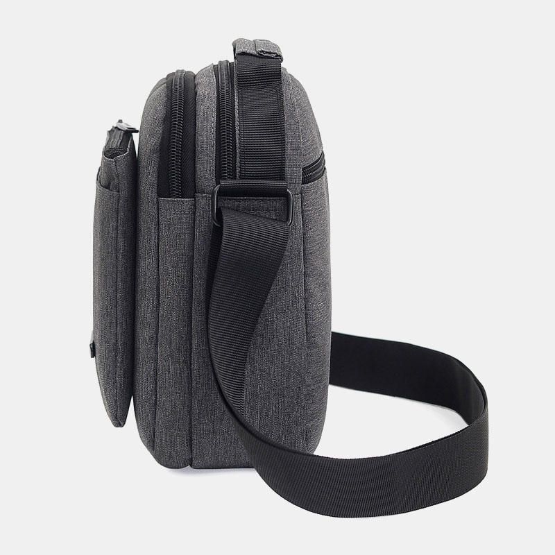 Bolso Bandolera De Nailon Informal Impermeable Para Hombre Para Oficina Al Aire Libre