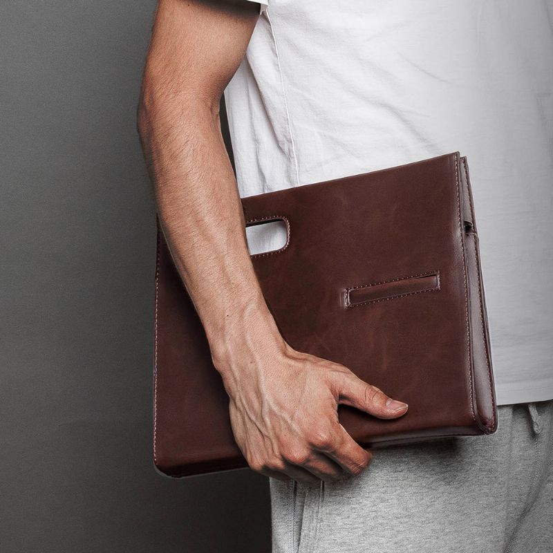 Bolso Bandolera De Negocios Minimalista De Gran Capacidad De Ocio Para Hombres