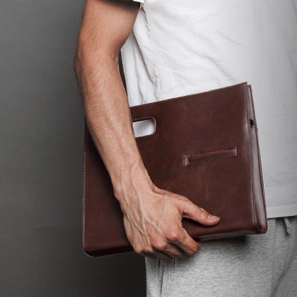 Bolso Bandolera De Negocios Minimalista De Gran Capacidad De Ocio Para Hombres