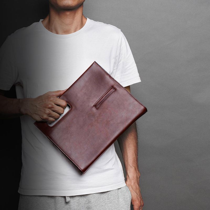 Bolso Bandolera De Negocios Minimalista De Gran Capacidad De Ocio Para Hombres