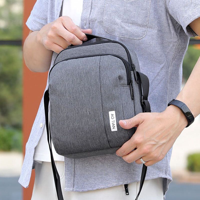 Bolso Bandolera De Negocios De Moda Bolso Bandolera Ligero Para Hombres