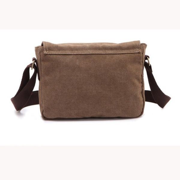 Bolso Bandolera Retro Para Hombre Bolso Bandolera De Lona Messenger