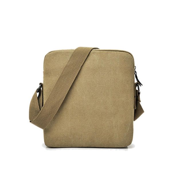 Bolso Bandolera Vintage Multifuncional De Lona Para Hombre Bolso Bandolera Paquete De Viaje De Negocios Informal