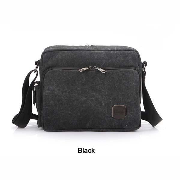 Bolso Casual De Negocios De Un Solo Hombro De Lona Multifunción Para Hombres