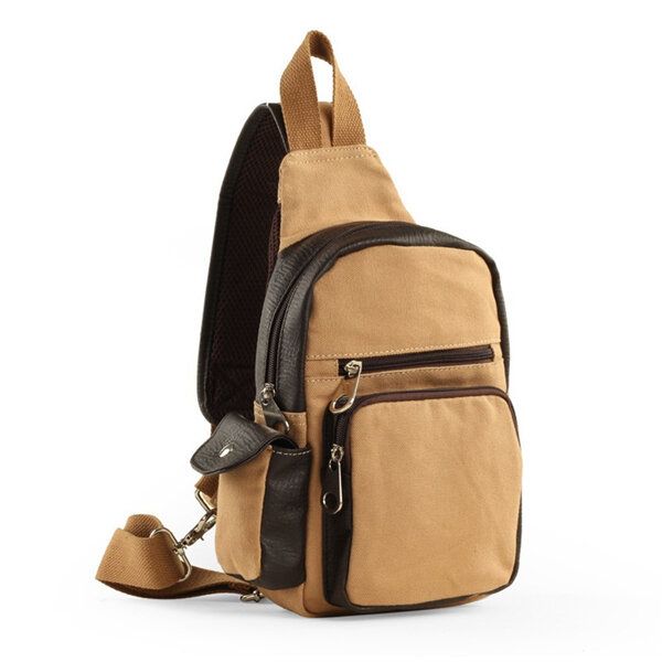 Bolso De Cintura De Viaje De Lona Para Hombre Bolso Bandolera De Deporte Al Aire Libre