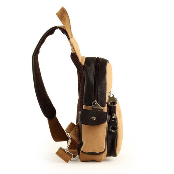 Bolso De Cintura De Viaje De Lona Para Hombre Bolso Bandolera De Deporte Al Aire Libre