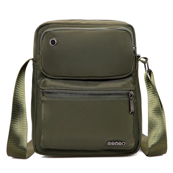 Bolso De Hombro Impermeable De Gran Capacidad De Nailon Para Hombre