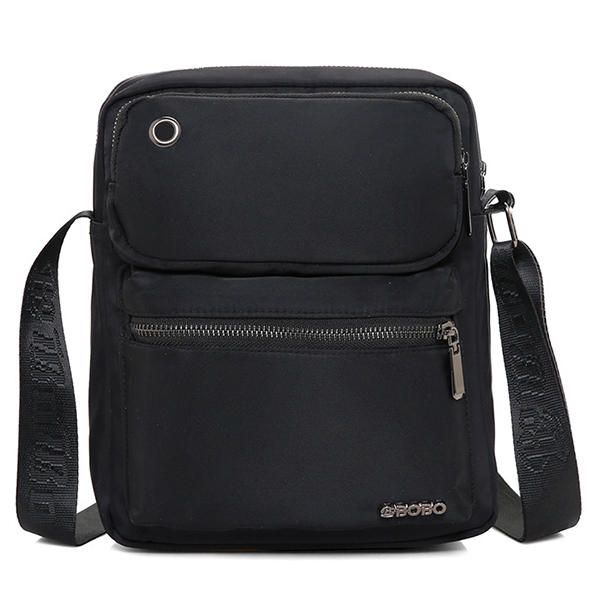 Bolso De Hombro Impermeable De Gran Capacidad De Nailon Para Hombre