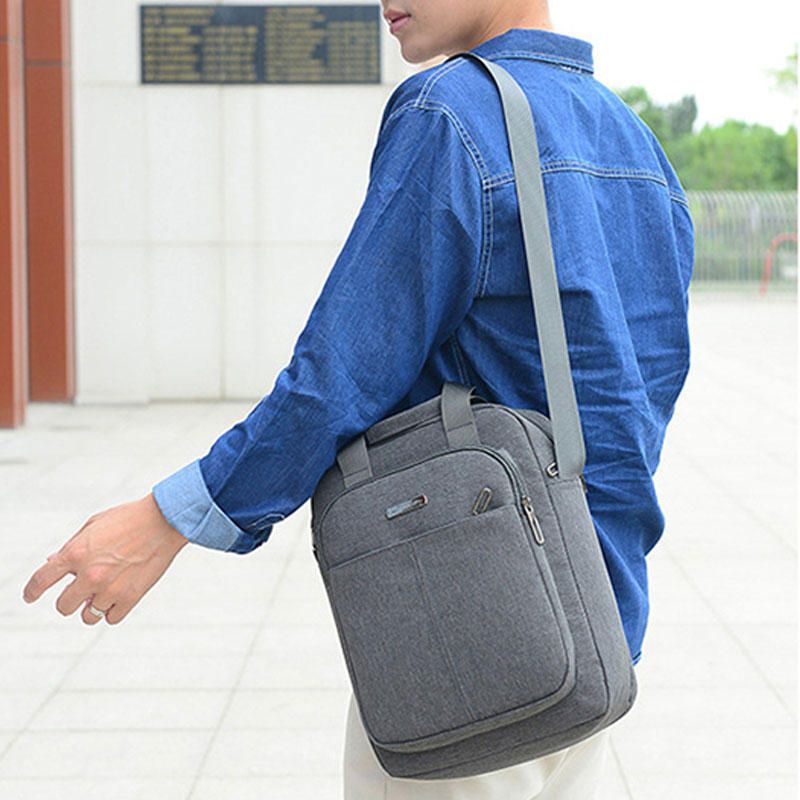 Bolso De Hombro Impermeable Oxfords De Gran Capacidad Para Hombre