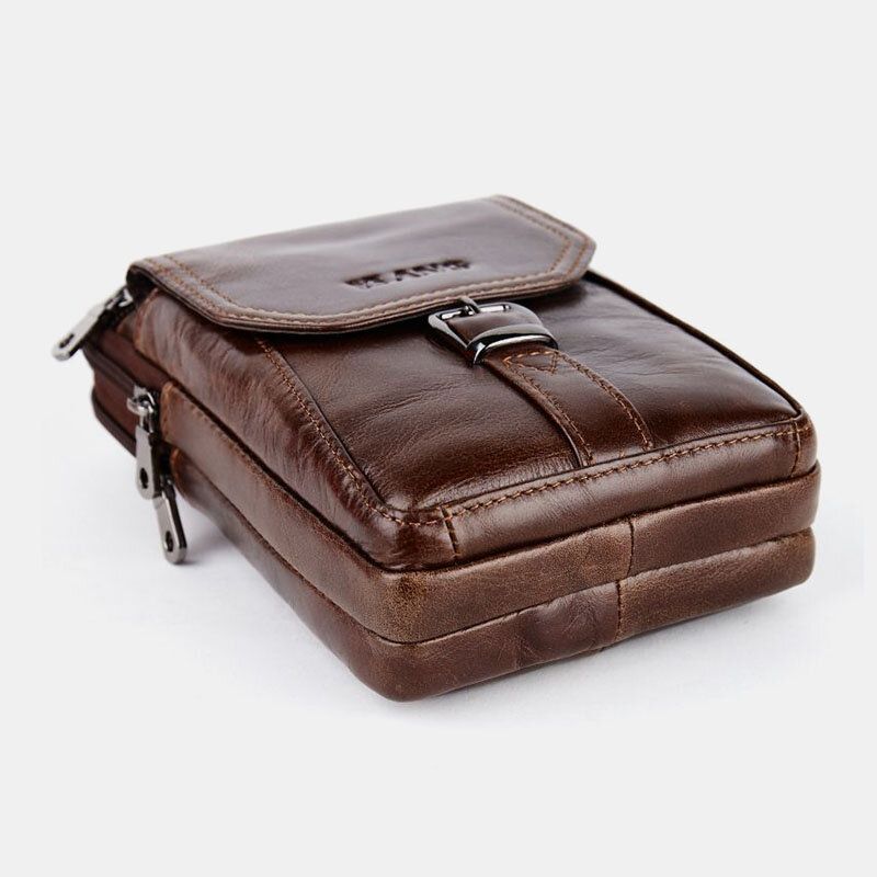 Bolso De Hombro Vintage Para Hombre Bolso Bandolera Bolso De Cintura Bolso Para Teléfono