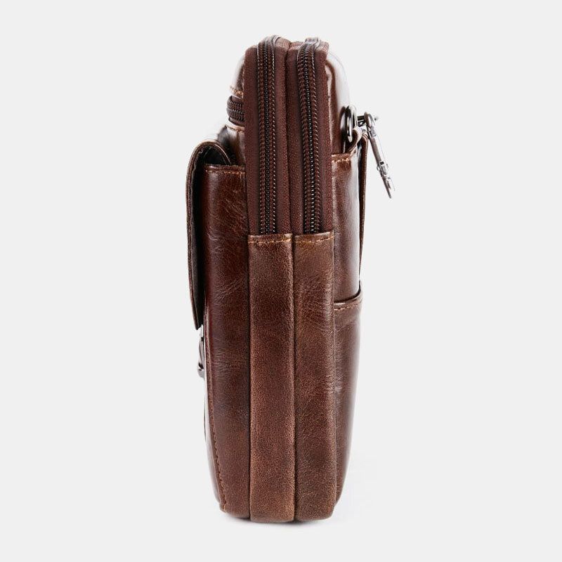 Bolso De Hombro Vintage Para Hombre Bolso Bandolera Bolso De Cintura Bolso Para Teléfono