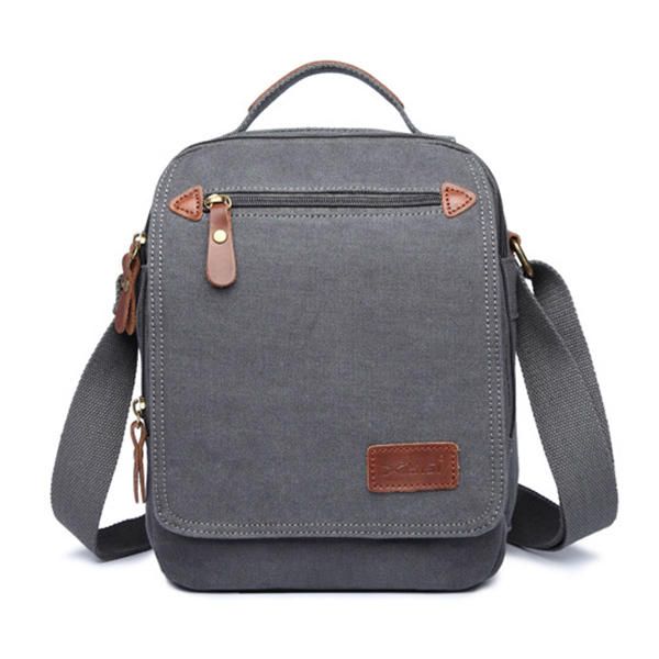 Bolso De Lona Para Hombre Bolso De Ipad Bolso Bandolera Al Aire Libre