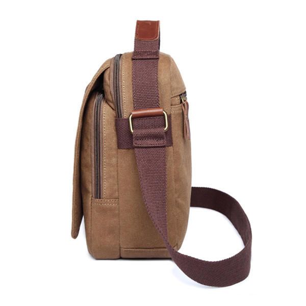 Bolso De Lona Para Hombre Bolso De Ipad Bolso Bandolera Al Aire Libre