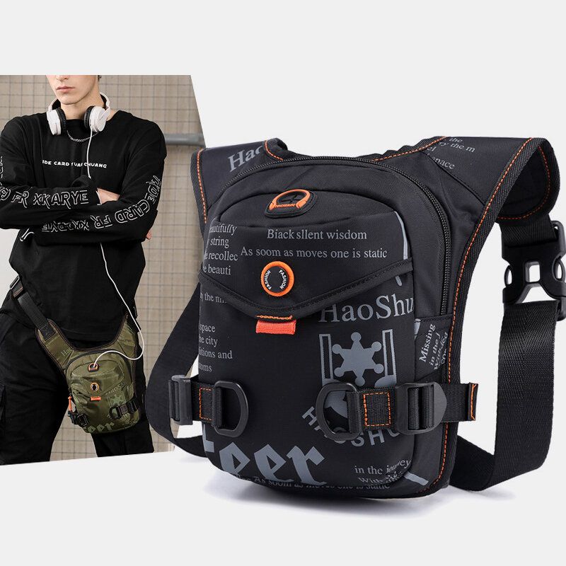 Bolso Multifuncional De Moda Para Hombre Bolso De Pecho Bolso De Cintura Para Viajes Al Aire Libre