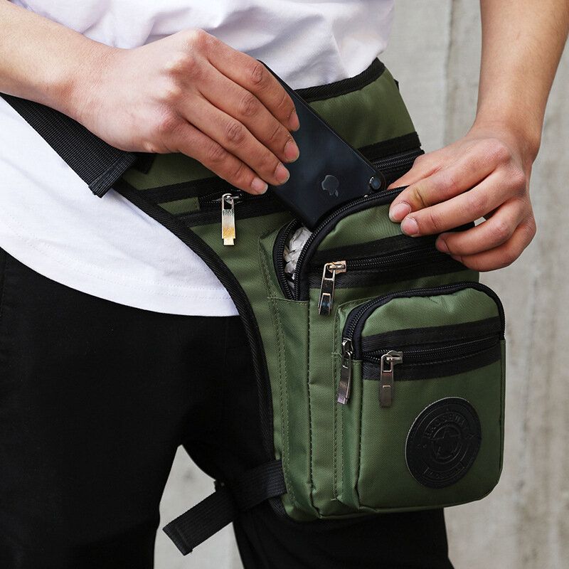 Bolso Para Acampar De Moda Para Hombre Bolso Bandolera Bolso Para Pierna Viajes Al Aire Libre