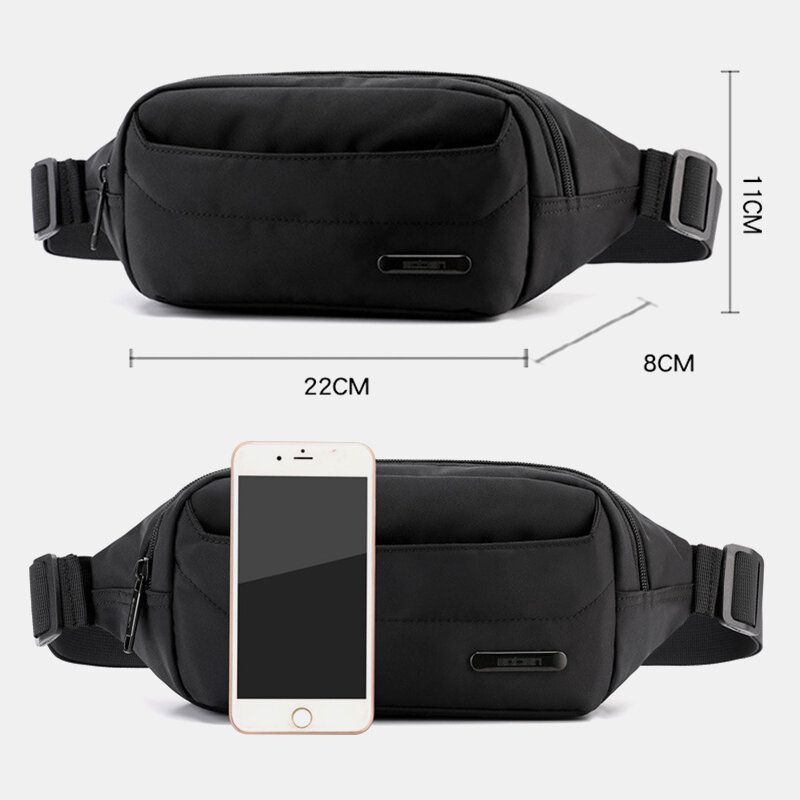 Bolso De Pecho Informal Ligero Bolso De Cintura Bolso De Hombro Para Bolso De Viaje Al Aire Libre Para Hombres