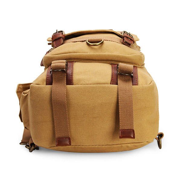 Hombres Casual Canvas Outdoor Sport Hombro Ipad Chest Crossbody Bag